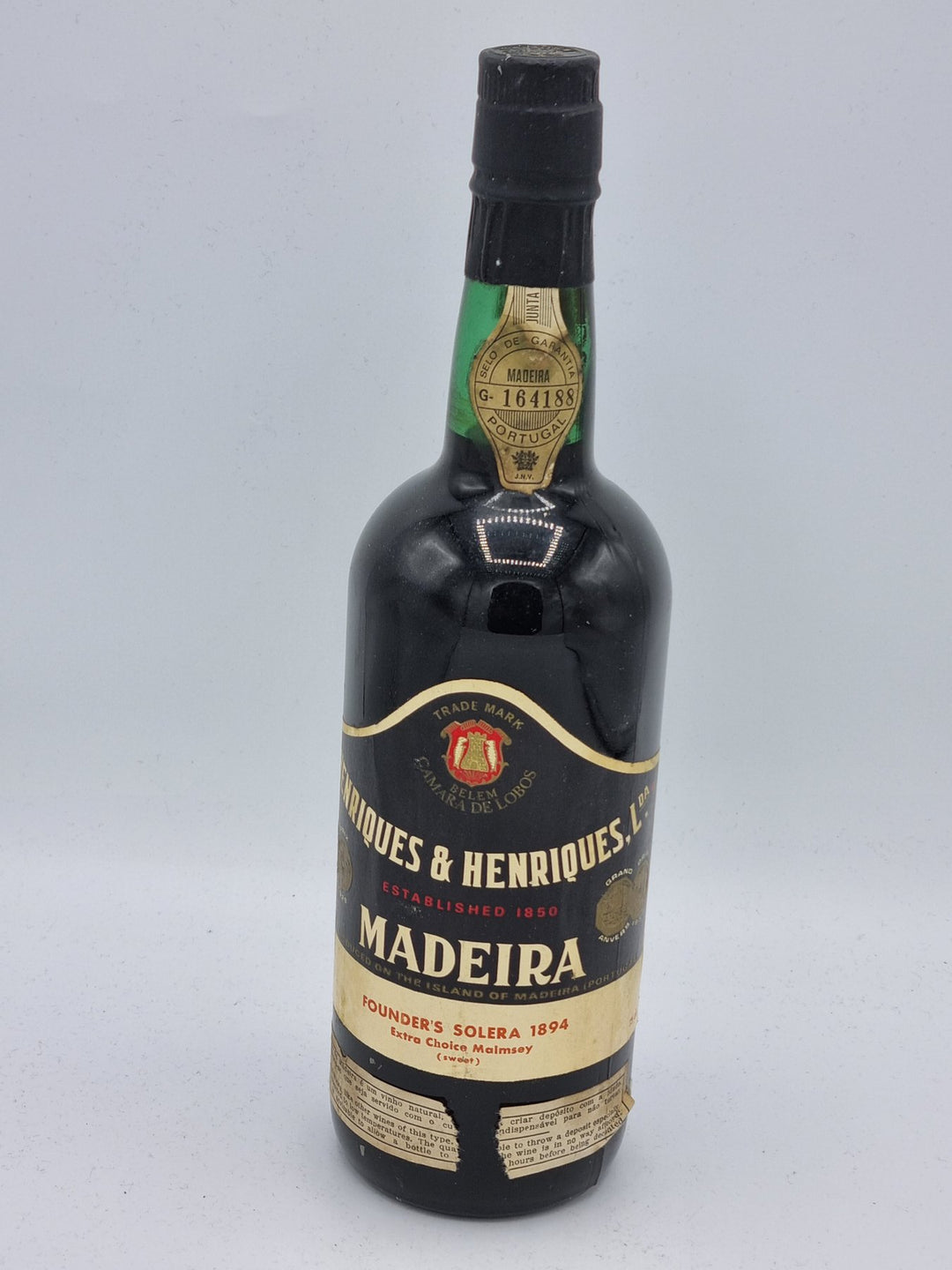 Age of Elegance: 1779 Welsh Brothers Verdelho Madeira Vintage