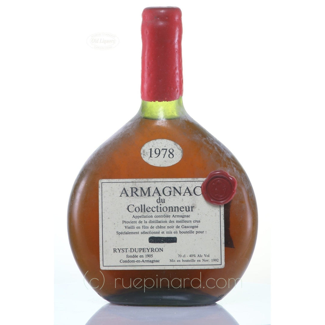 Armagnac 1978 Ryst Dupeyron SKU 6996