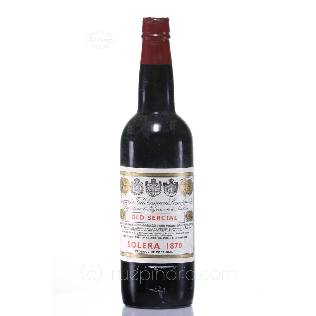 Madeira 1870 Lomelino Bual Solera SKU 7772