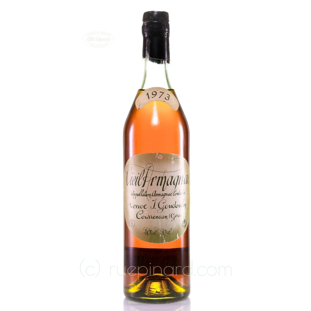 Armagnac 1973 Goudoulin Veuve SKU 9556