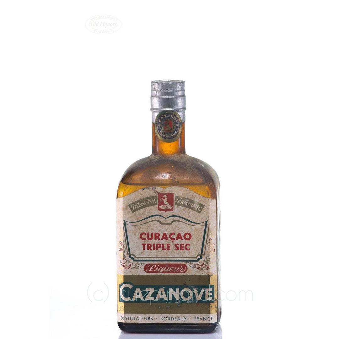 Liqueur Cazanove Curacao 1950s SKU 8389