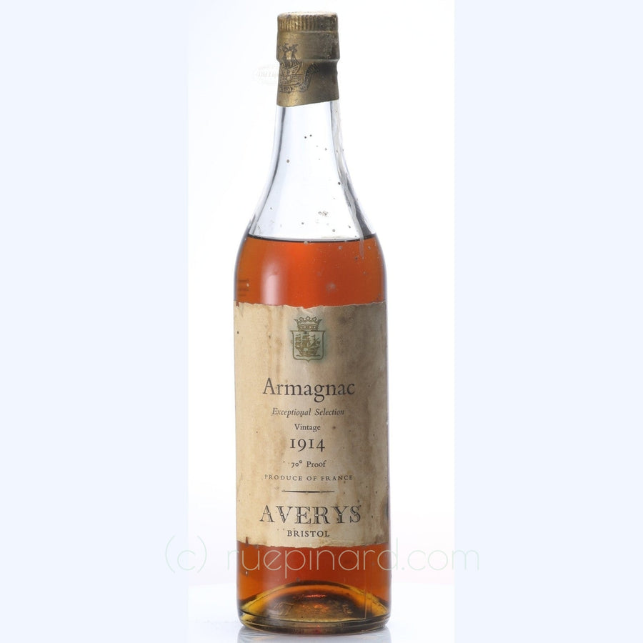 Armagnac 1914 Avery SKU 7060