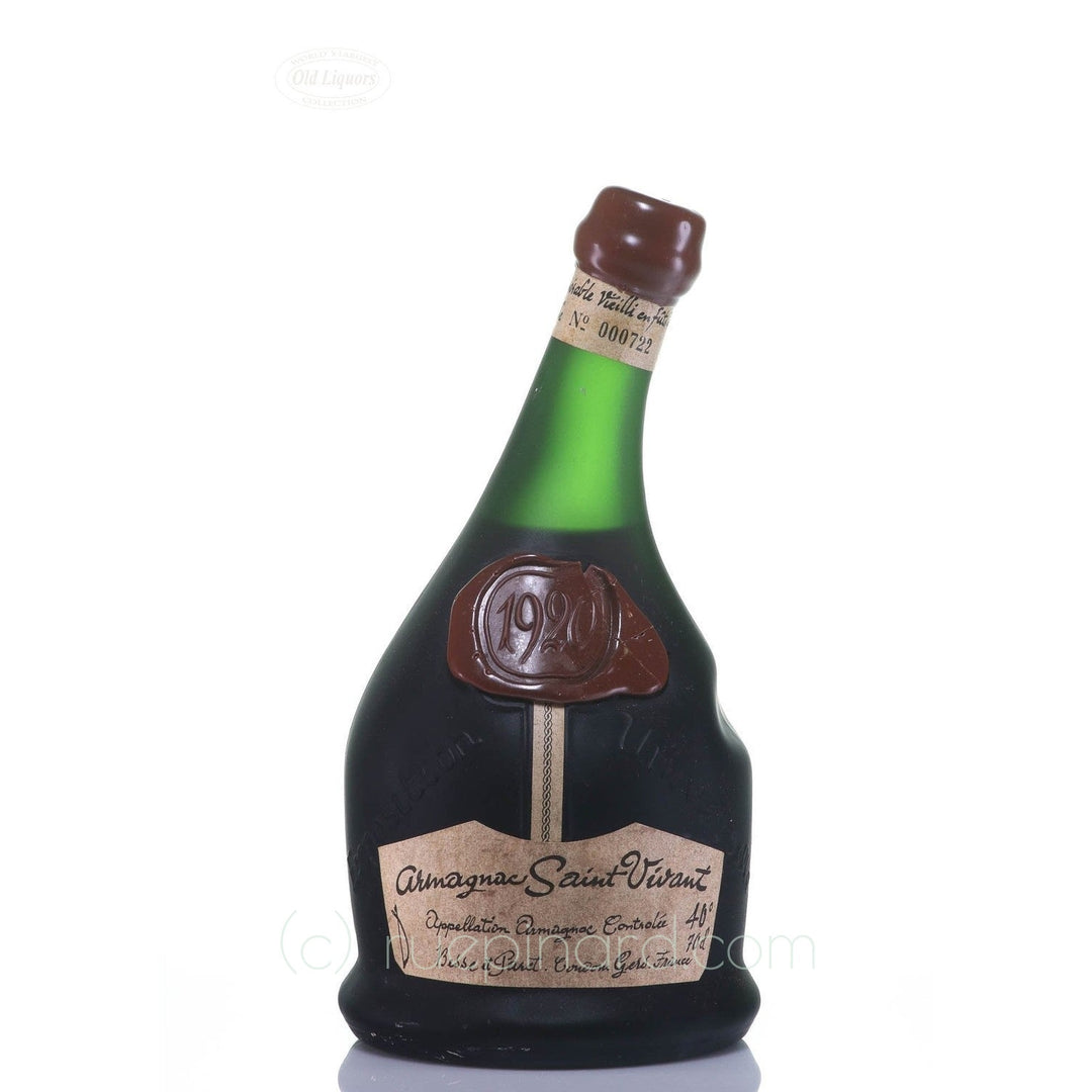 Armagnac 1920 Saint Vivant Salle SKU 7172