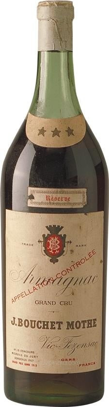 1913 Bouchet Mothe J. Armagnac Three Stars Réserve Grand Cru, Ténaréze Region - Rue Pinard