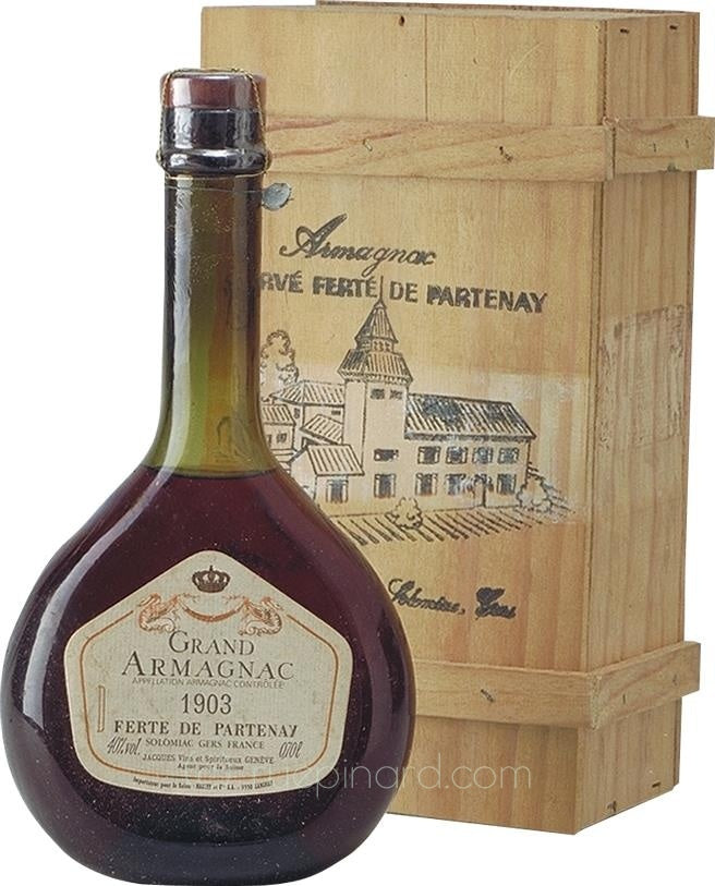 Ferte de Partenay 1903 Armagnac, Basquaise Gers Vintage - Rue Pinard