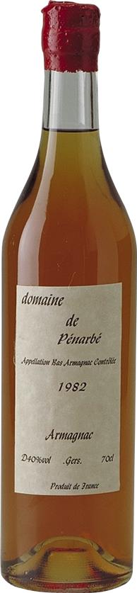 Domaine de Pénarbé 1982 Armagnac - Bas-Armagnac