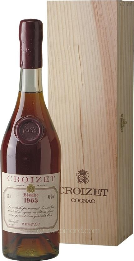 Croizet B. Léon Cognac 1963 (Grande Champagne Region, Récolte) - Rue Pinard