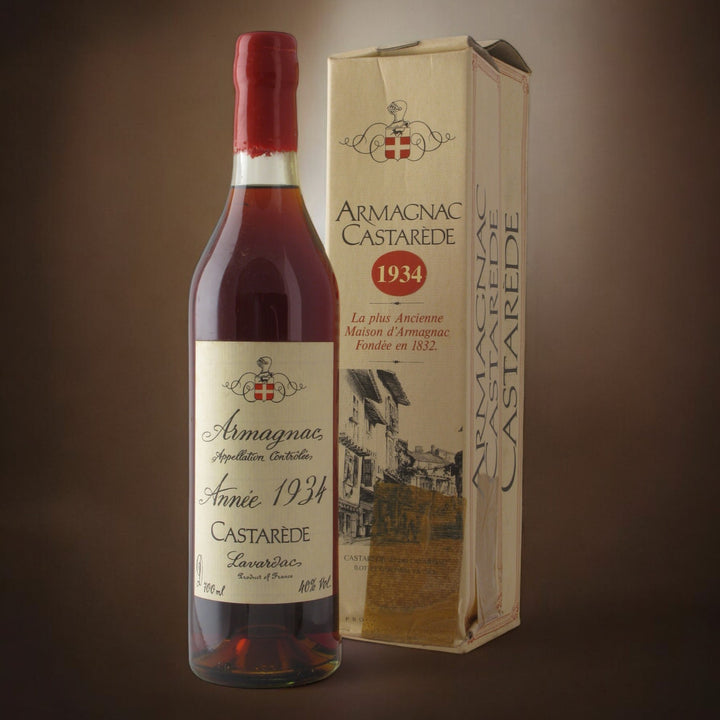 1934 Castarède Armagnac Ténaréze in Original Carton Box