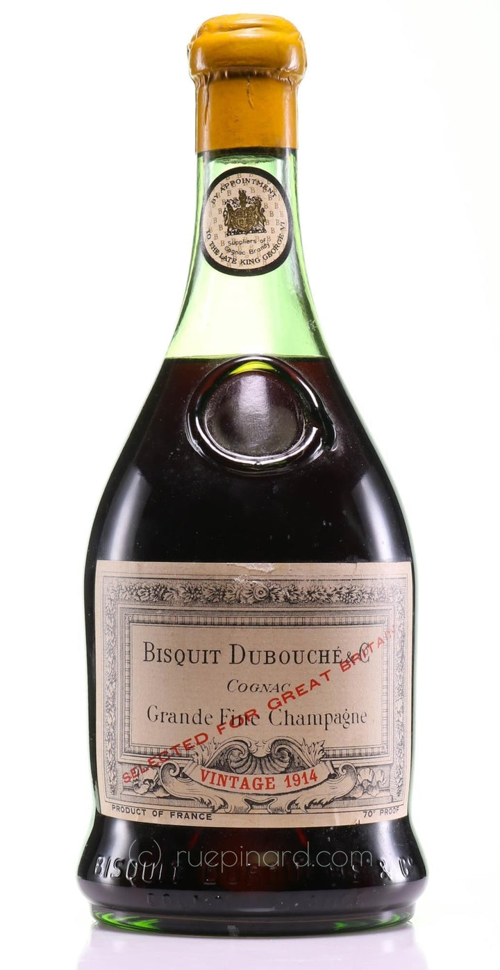 Bisquit Dubouché & Co 1914 Grande Fine Champagne Cognac - Rue Pinard