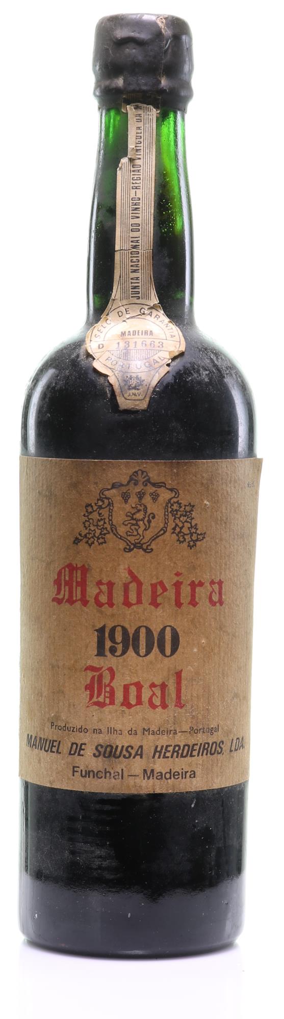 1900 Boal Madeira by Manuel de Sousa Herdeiros