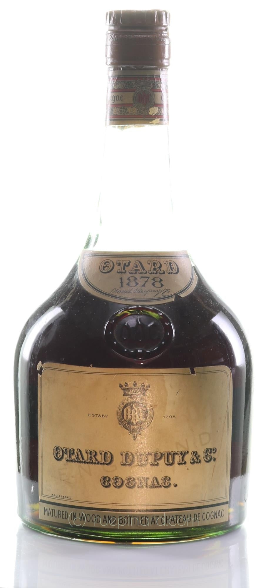 Otard Dupuy & Co 1878 Grande Champagne Cognac - Rue Pinard