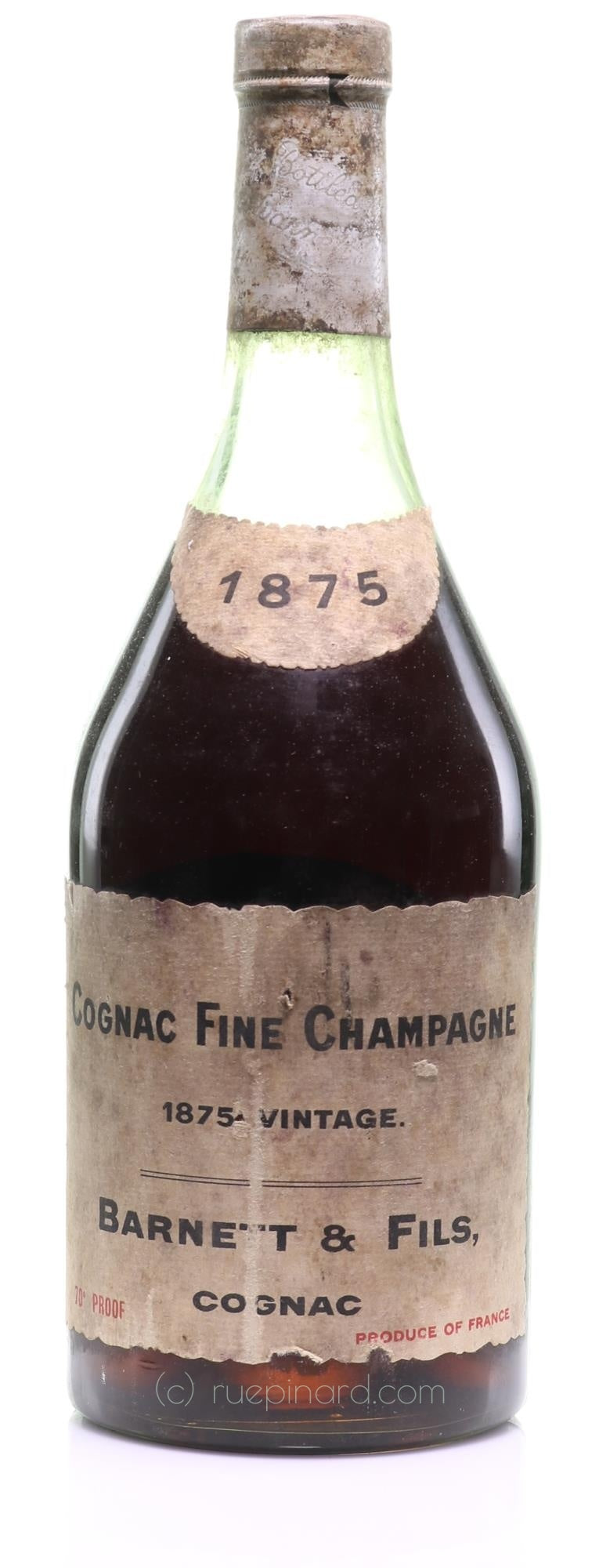 Barnett & Fils Fine Champagne Cognac 1875 - Rue Pinard