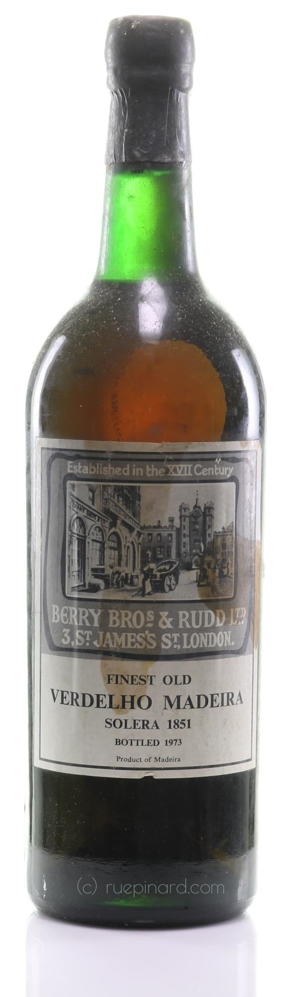 BBR Verdelho 1851 Madeira Solera - Rue Pinard