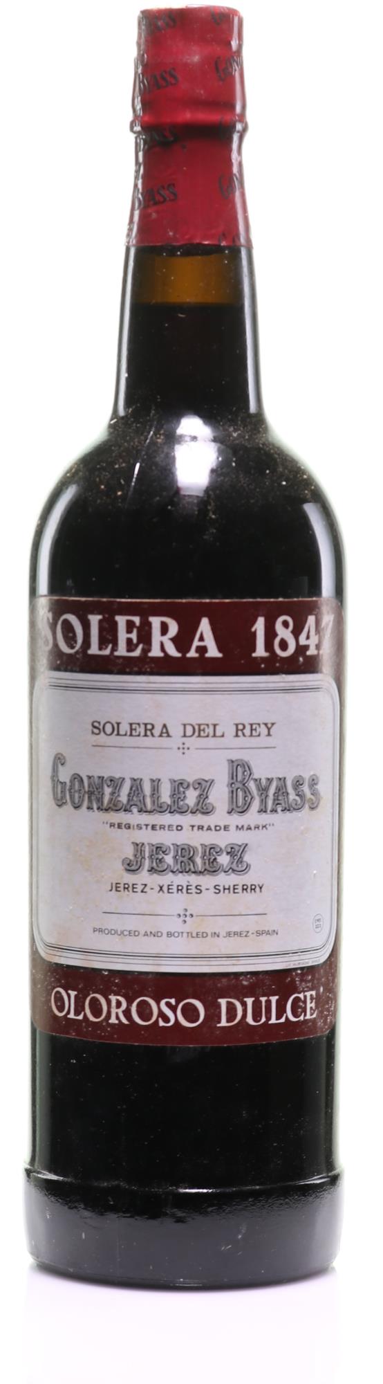 Gonzales Byass Solera Del Rey Sherry 1847