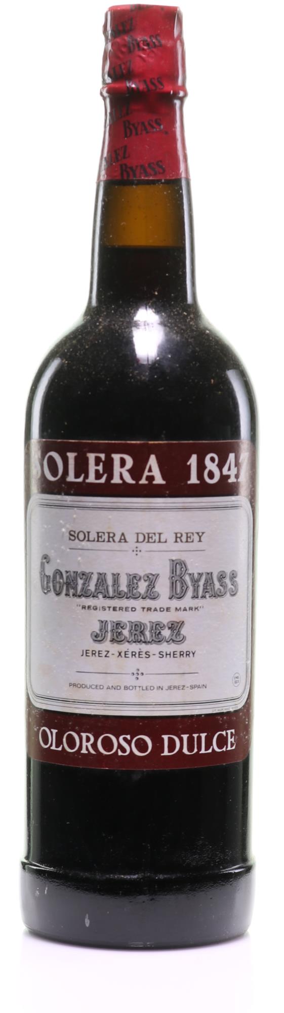 Gonzales Byass Solera Del Rey Sherry 1847 - Oloroso Dulce