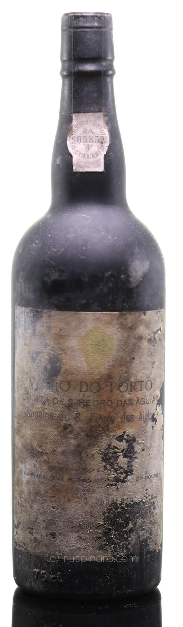 Quinta de S. Pedro das Aguias Colheita Port 1937 - Rue Pinard