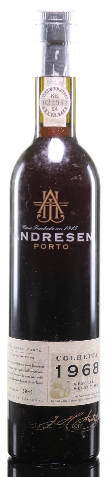 1968 Andresen Colheita Aged Tawny Port - Rue Pinard