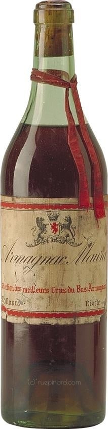 Armagnac 1940 Maura R Sélection des Meilleurs Crus Bas-Armagnac - Rue Pinard