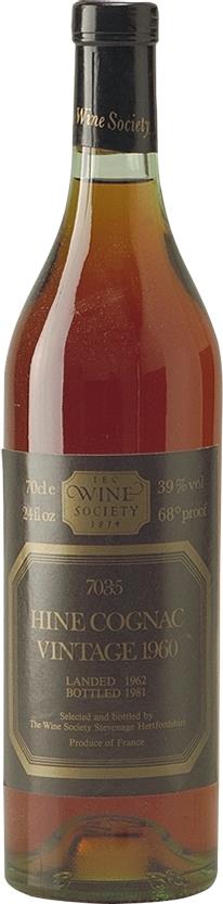 1960 Hine & Co T. Cognac, Bottled 1981 - Rare Vintage