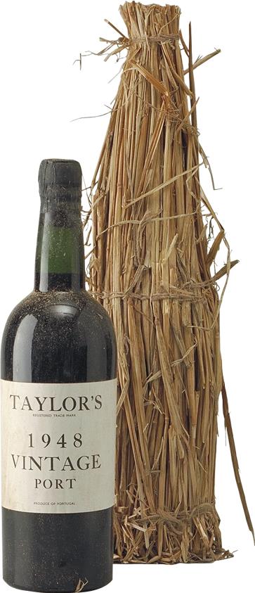 1948 Taylor, Fladgate & Yeatman Vintage Port in Straw Packaging - Rue Pinard