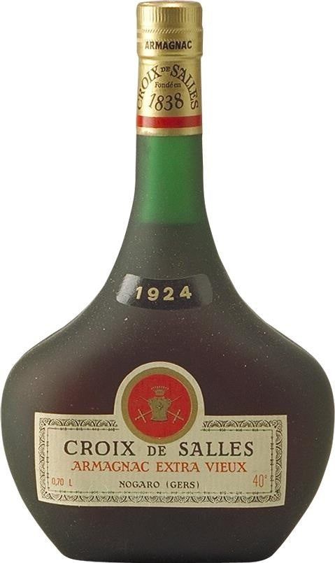 1924 Croix de Salles Armagnac Extra Vieux - Bas-Armagnac - Rue Pinard