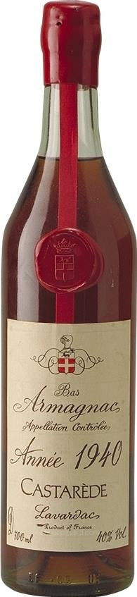 Castarède Bas Armagnac 1940 (Berry Brothers &amp; Rudd) - Rue Pinard