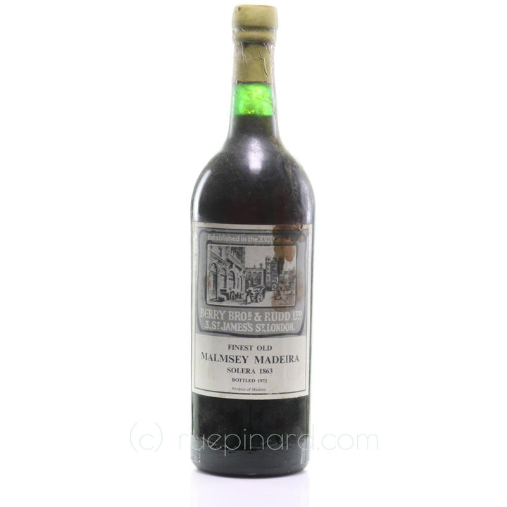 Madeira 1863 Malmsey Berry Brothers Rudd SKU 13382