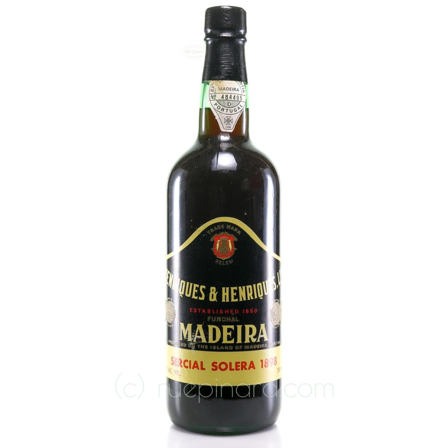 Madeira 1898 Henriques Sercial Solera SKU 10228