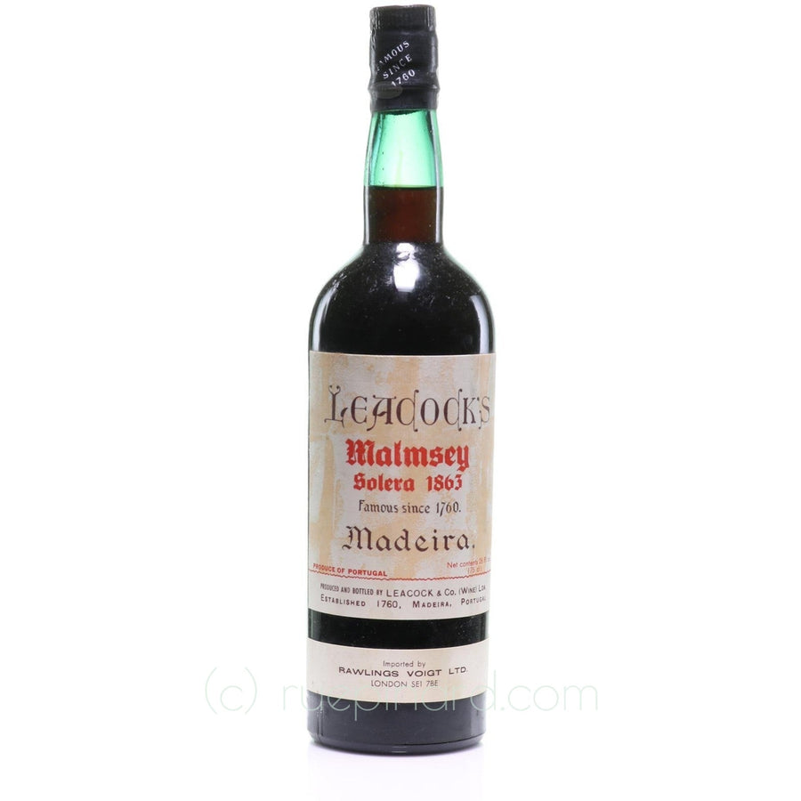 Madeira 1863 Leacock Malmsey Solera SKU 13415