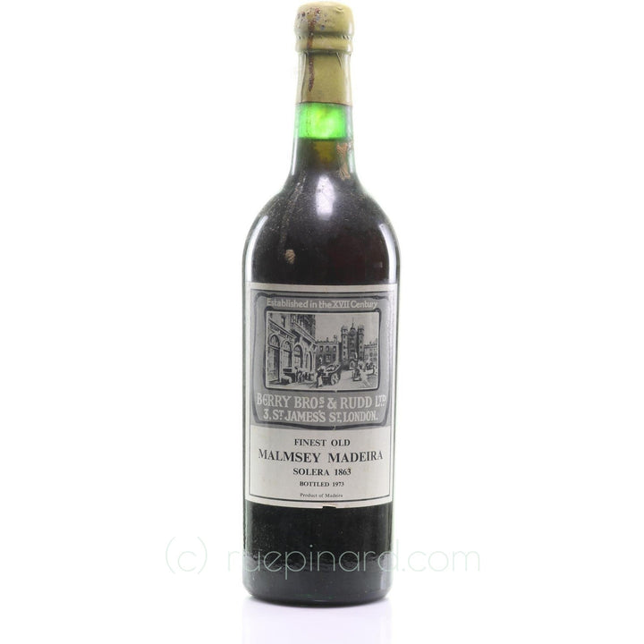 Madeira 1863 Malmsey Berry Brothers Rudd SKU 13378