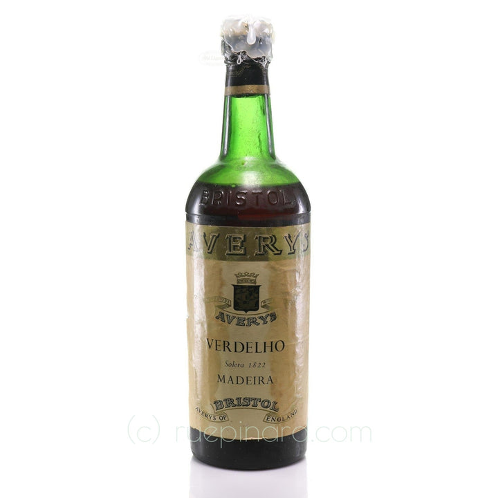 Madeira 1822 Avery Verdelho Solera SKU 8145