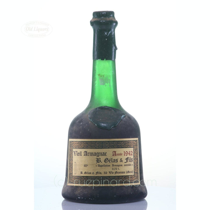 Armagnac 1942 Gelas Fils SKU 5347