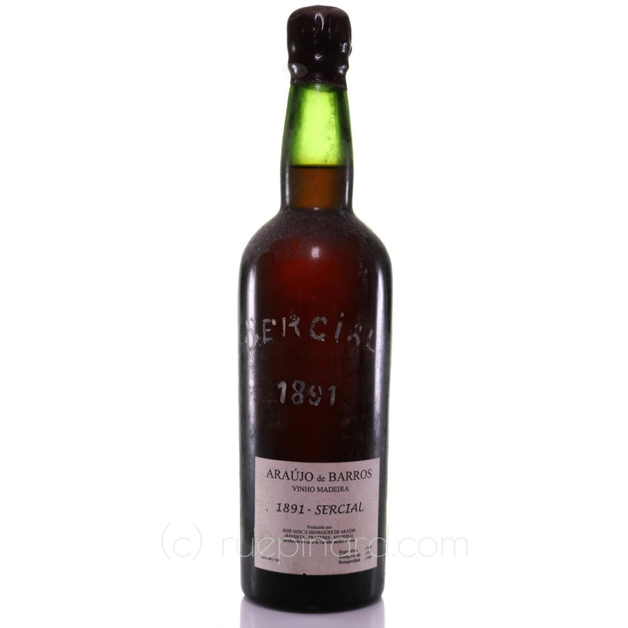 Madeira 1891 Henriques Ara Jos Gomes Sercial SKU 8769