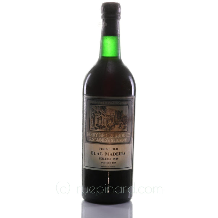 Madeira 1845 Berry Brothers Rudd Bual Solera SKU 13342