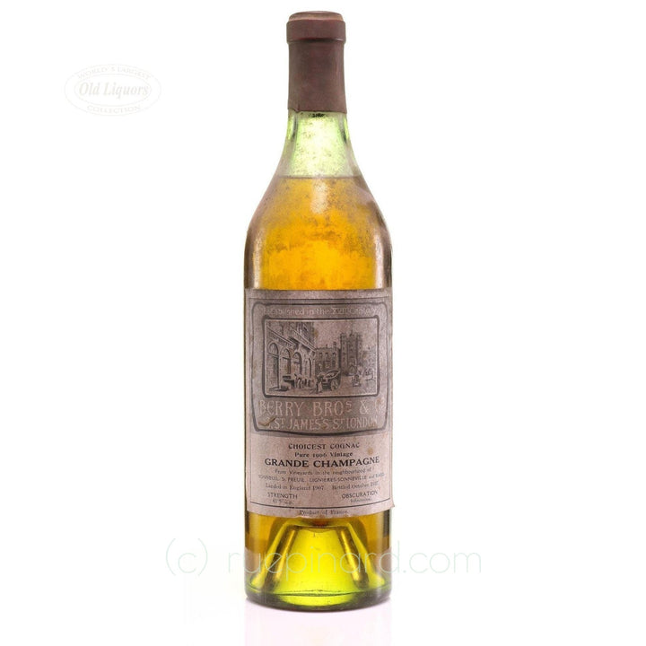 Cognac 1906 Grande Champagne Berry Brothers Rudd Bonneuil SKU 4269