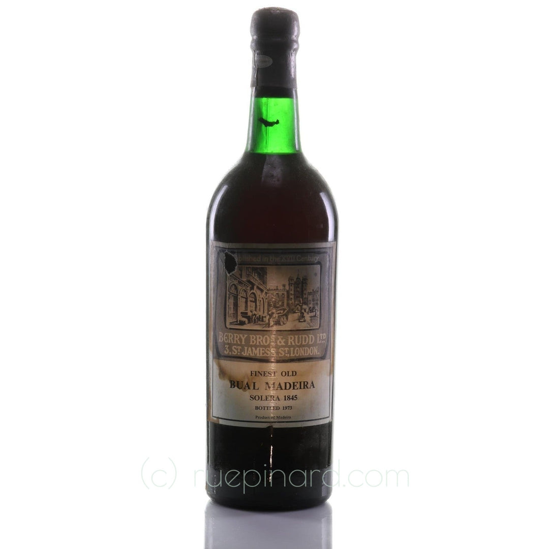 Madeira 1845 Berry Brothers Rudd Bual Solera SKU 13343