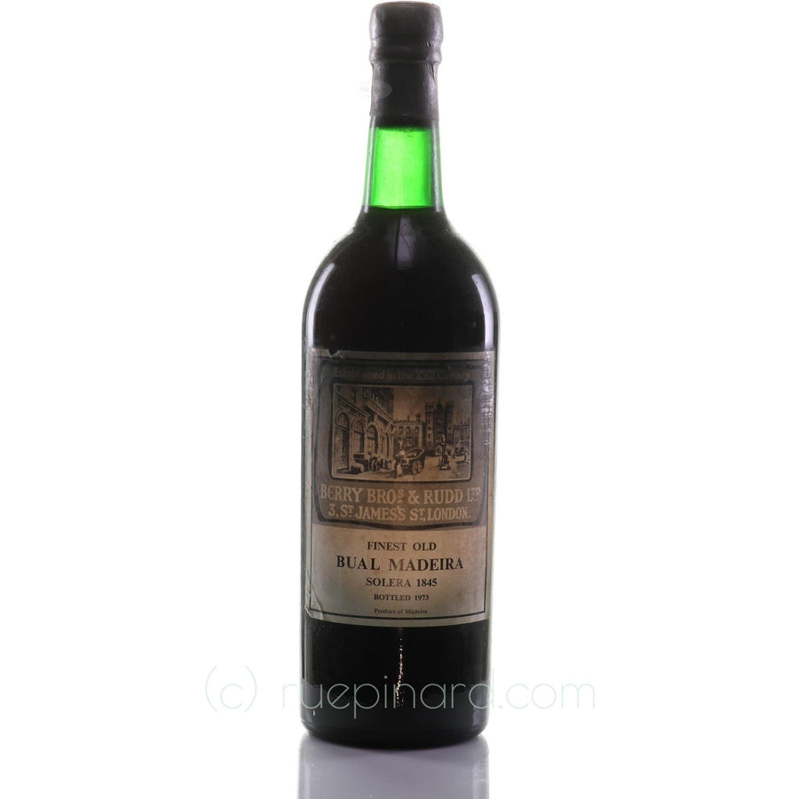 Madeira 1845 Berry Brothers Rudd Bual Solera SKU 13338