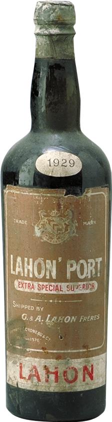 1929 Lahon A. Port Extra Special Superior Douro Valley