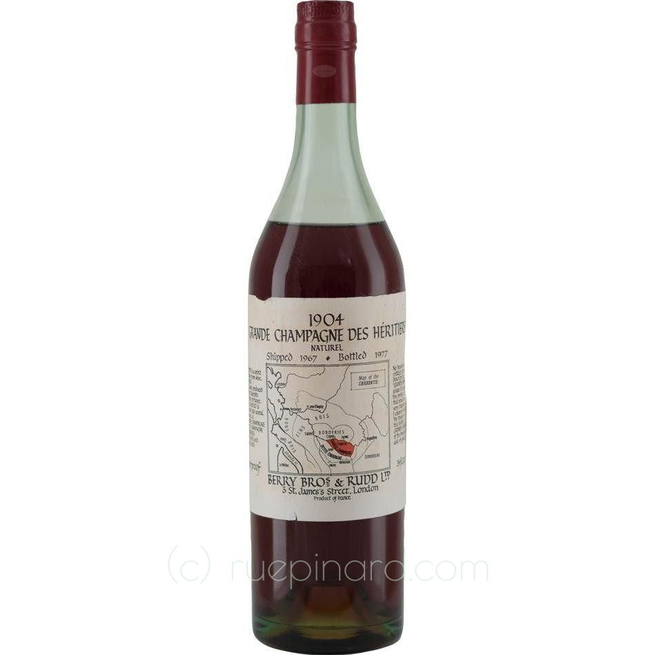 Cognac 1904 Berry Brothers Rudd Ltd SKU 5739