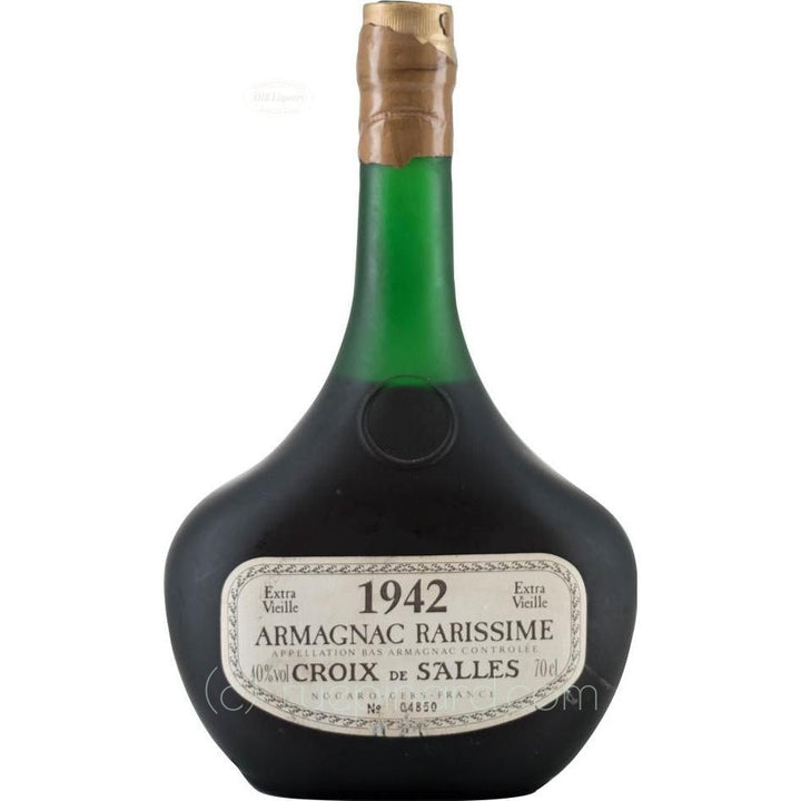 Armagnac 1942 Croix Salles SKU 6725