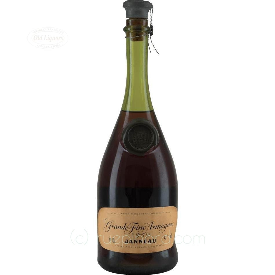 Armagnac 1939 Janneau SKU 5593