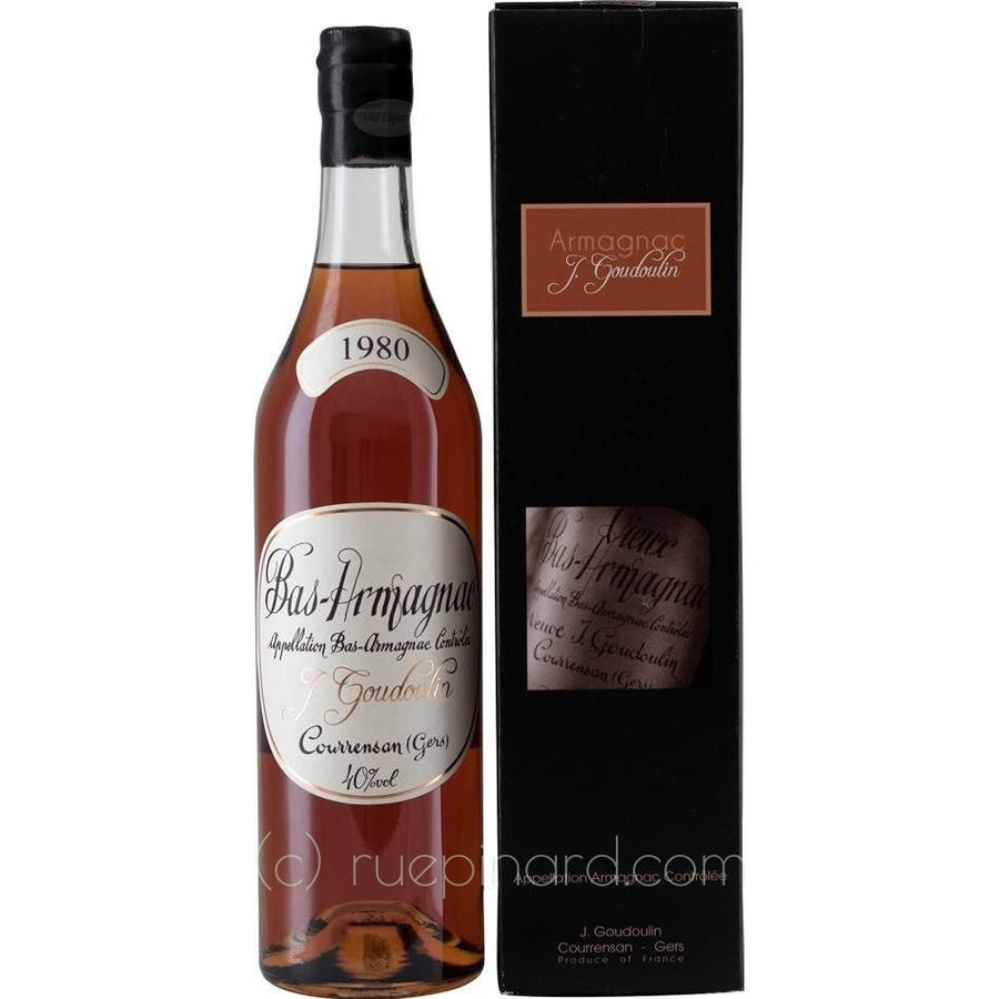 Armagnac 1980 Goudelin SKU 6401