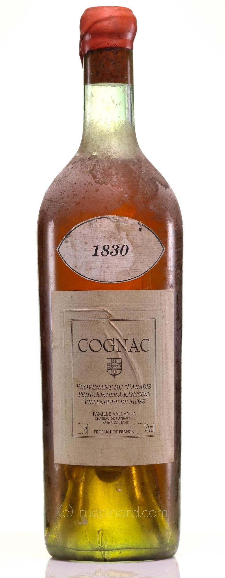 Château de Puybautier Cognac 1830 Petit-Gontier a Rancogne - Rue Pinard