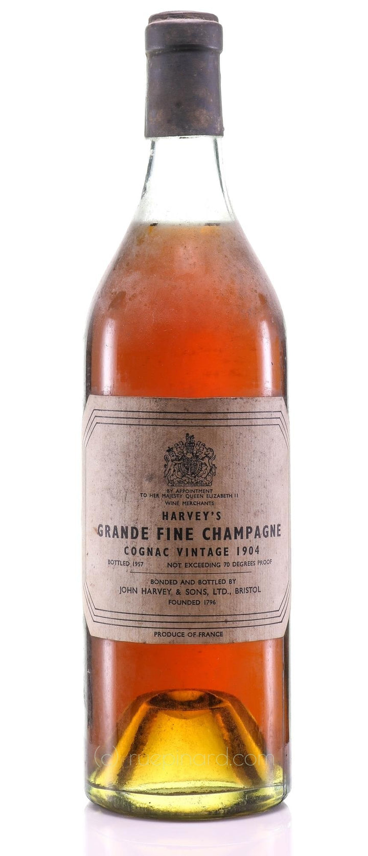 Harvey's Fine Champagne Cognac 1957 (Aged for 54 Years) - Rue Pinard