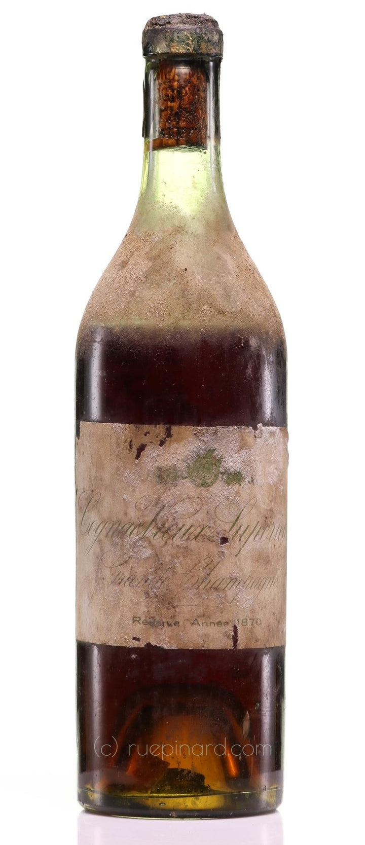 1870 Vieux Superieur Grande Champagne Réserve Cognac NV - Rue Pinard