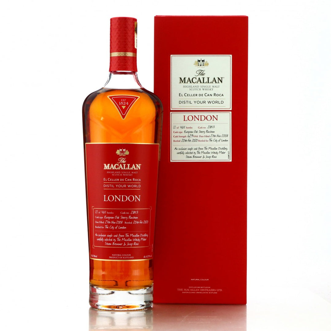 Macallan Distil Your World London - Cask 21853 Whisky 2008