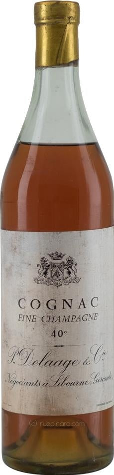 P. Delaage Cognac 1930 Fine Champagne - Rue Pinard