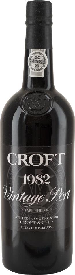 1982 Croft Vintage Port