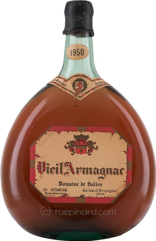 1950 Domaine de Salles Vieil Armagnac 2L - Rue Pinard