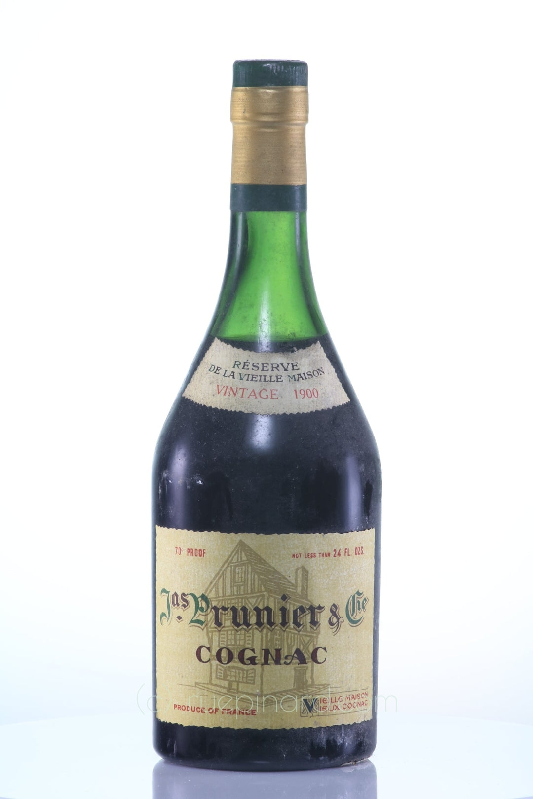 Prunier Reserve de la Vieille Maison 1900 Vintage Cognac - Rue Pinard